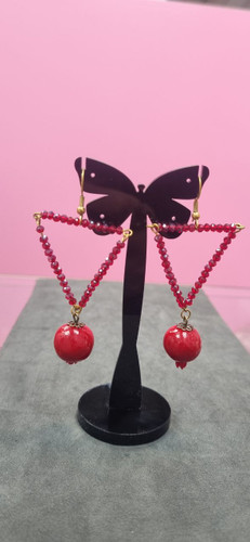 گوشواره یلدایی استیل