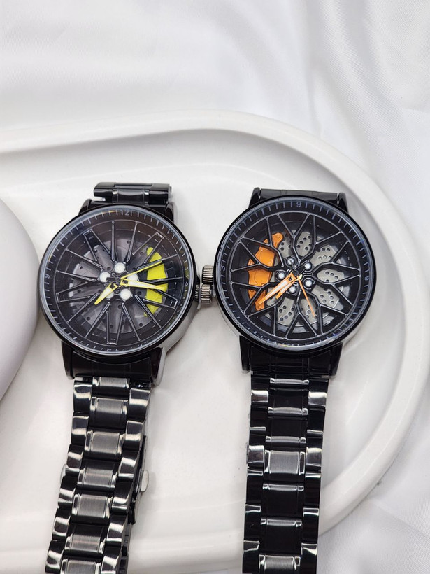 ساعت رینگی فلزی شب نما