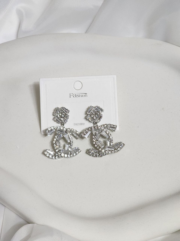 گوشواره استیل جواهری وارداتی