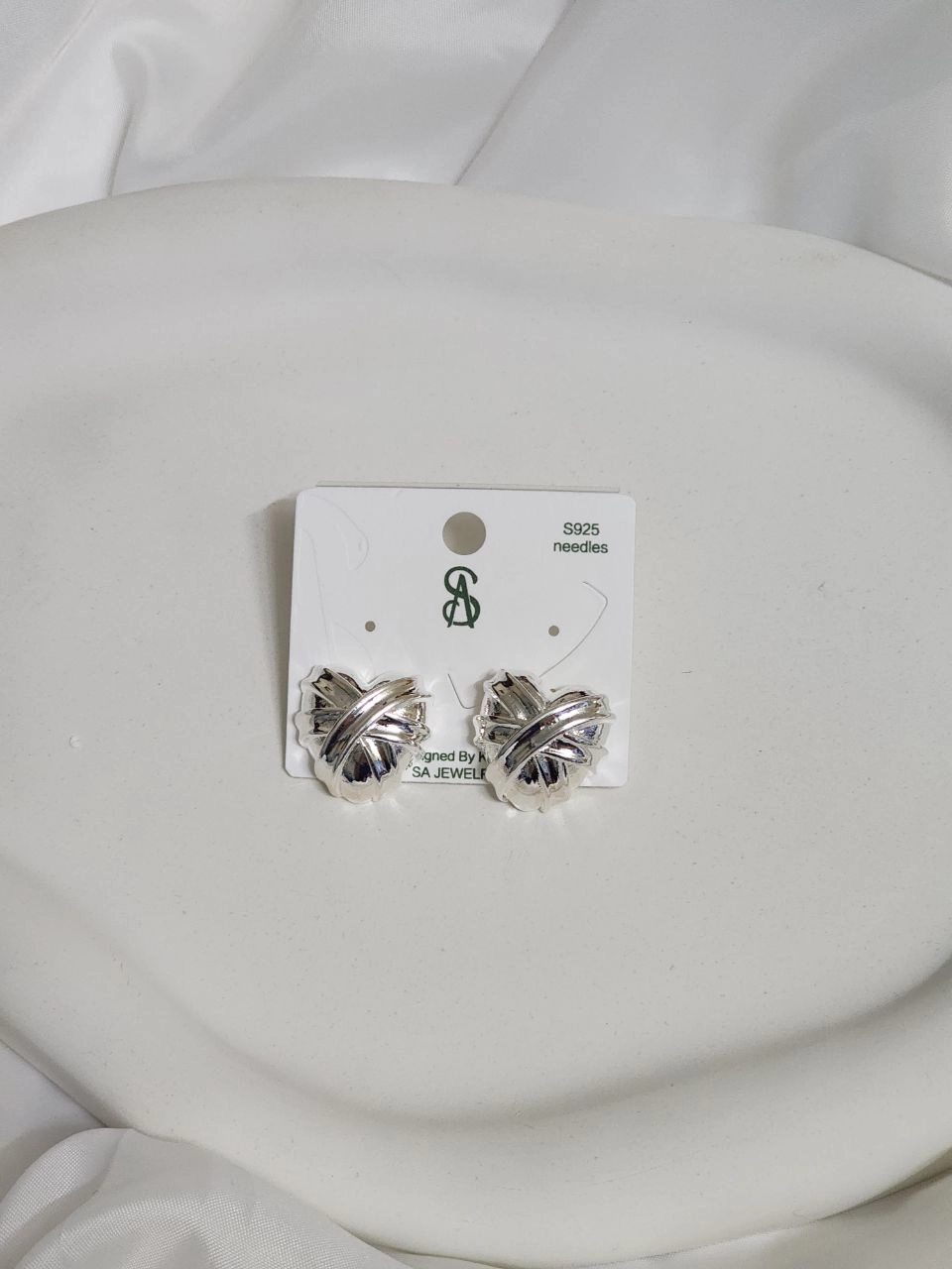 گوشواره استیل مینیمال وارداتی