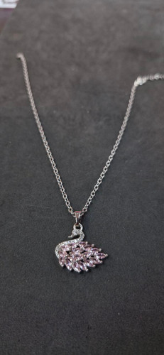 گردنبند استیل نقره ای