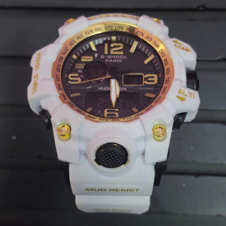 ساعت جی شاک سفید