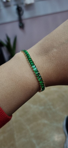 دستبند تنیسی نگین دار