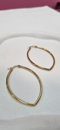 گوشواره استیل طرح برگی
