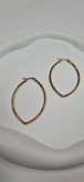 گوشواره استیل طرح برگی
