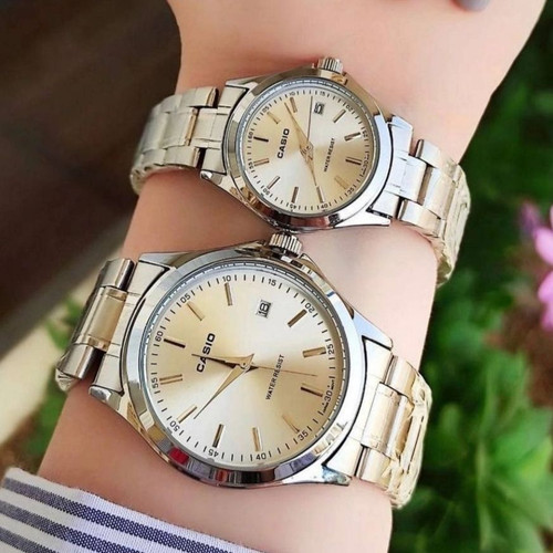 ساعت ست کاسیو کلاسیک صفحه صدف