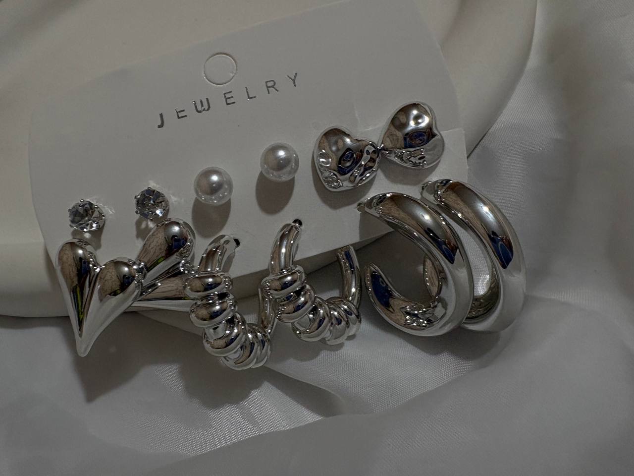 گوشواره مینیمال پگ ۶جفتی