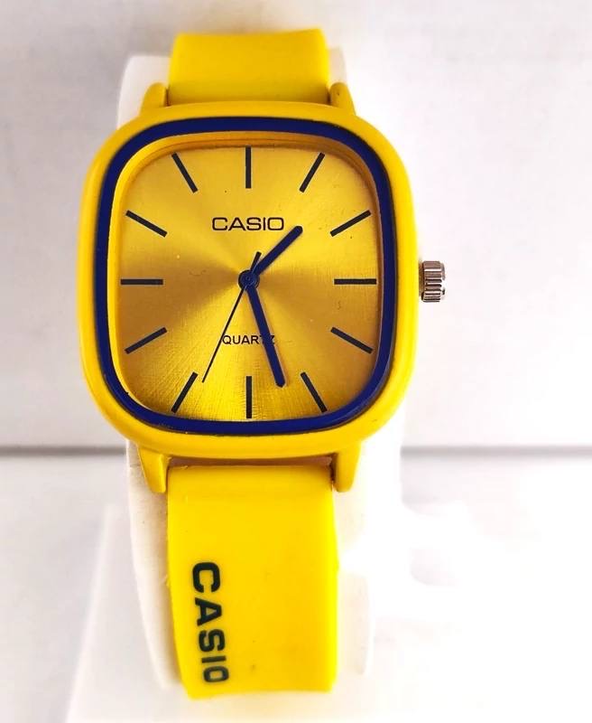 ساعت کاسیو اولدمانی بند رابر پاستیلی