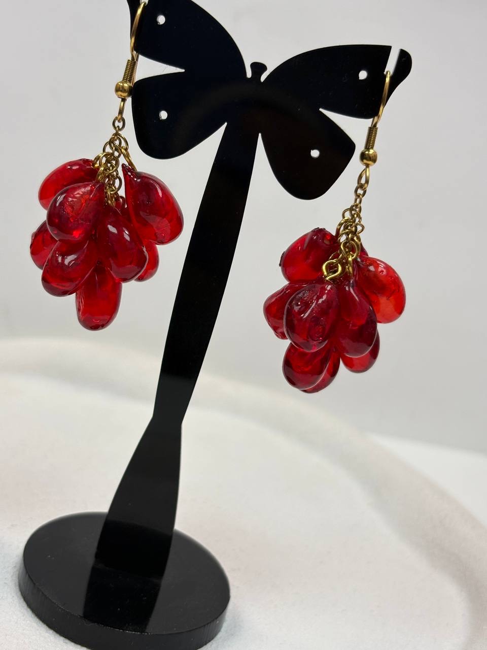 گوشواره یلدایی استیل دونه انار