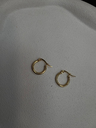 گوشواره استیل حلقه ای کوچک