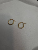 گوشواره استیل حلقه ای کوچک