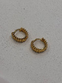 گوشواره حلقه ای استیل
